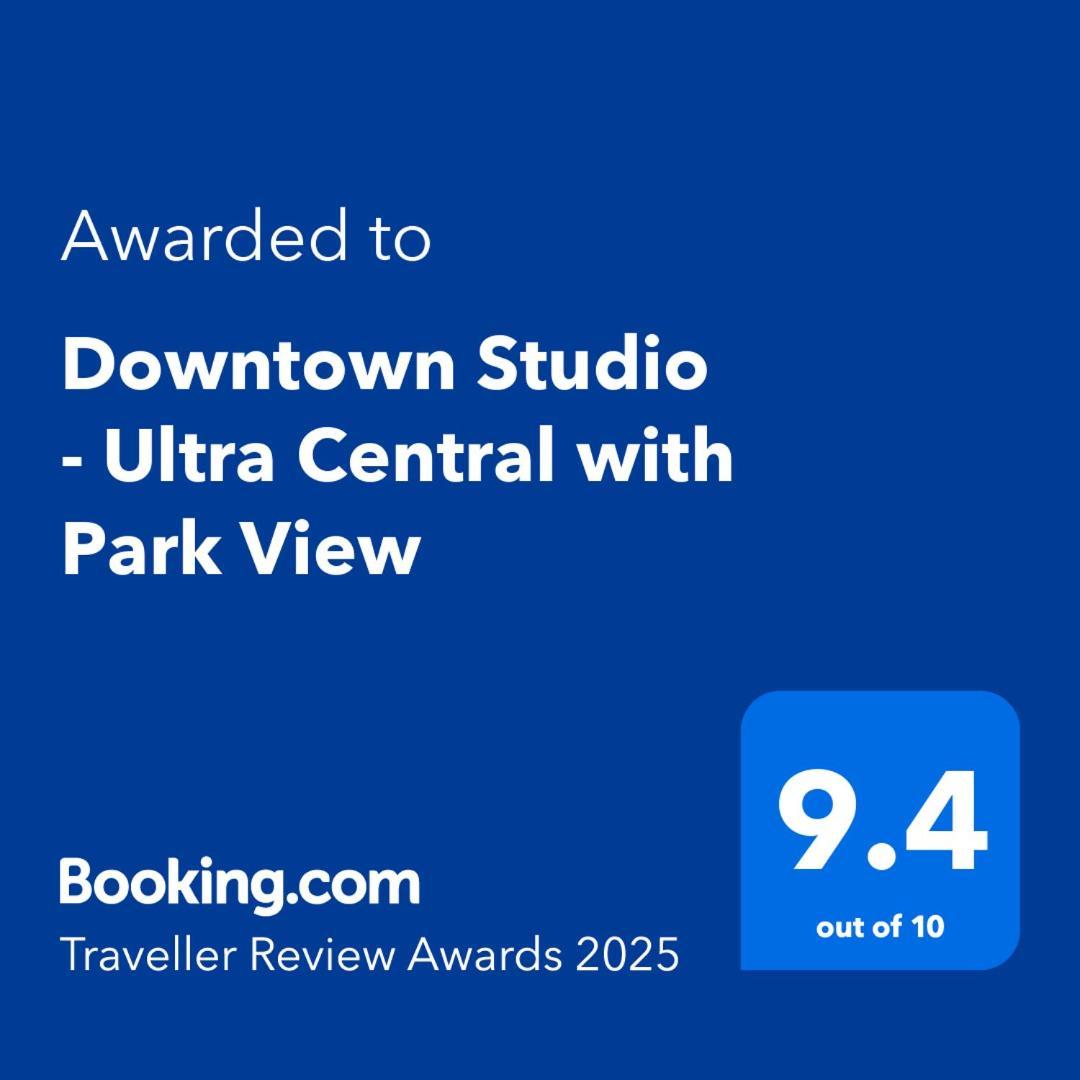 Downtown Studio - Ultra Central With Park View Bucharest Exterior photo